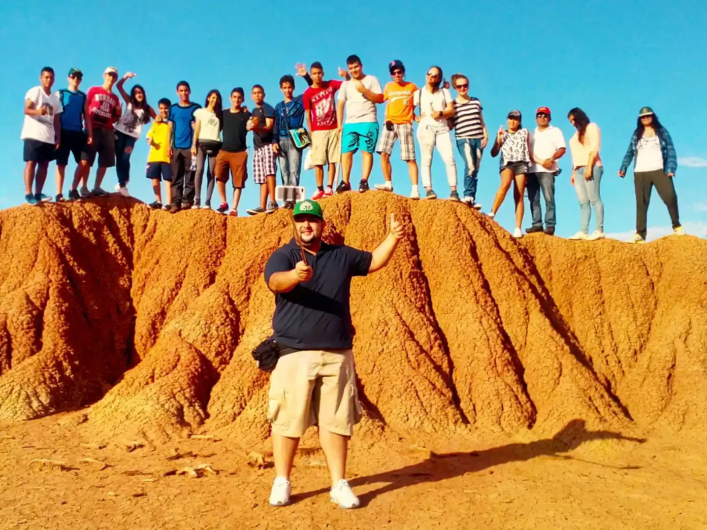 Desierto de La Tatacoa (tierras rojas)