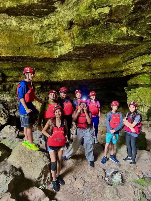 Espeleología Cueva del Indio 3