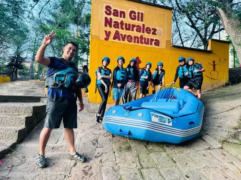 Rafting en el Río Fonce 5