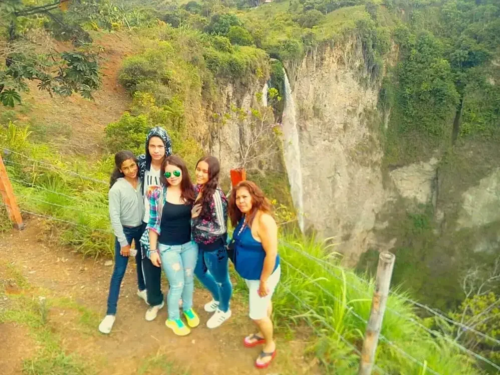Salto de Bordones. 2do más alto en Colombia