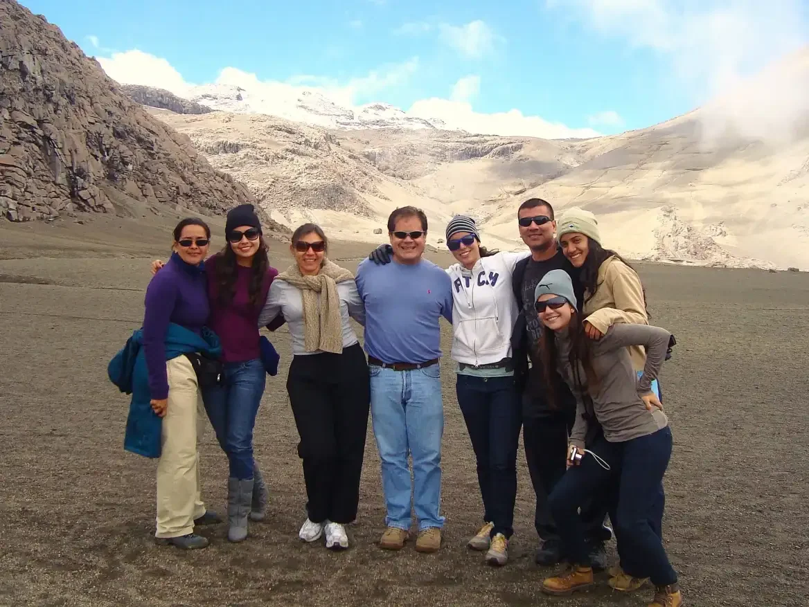 Colegio Colombo Británico — Ascenso al Nevado del Ruiz