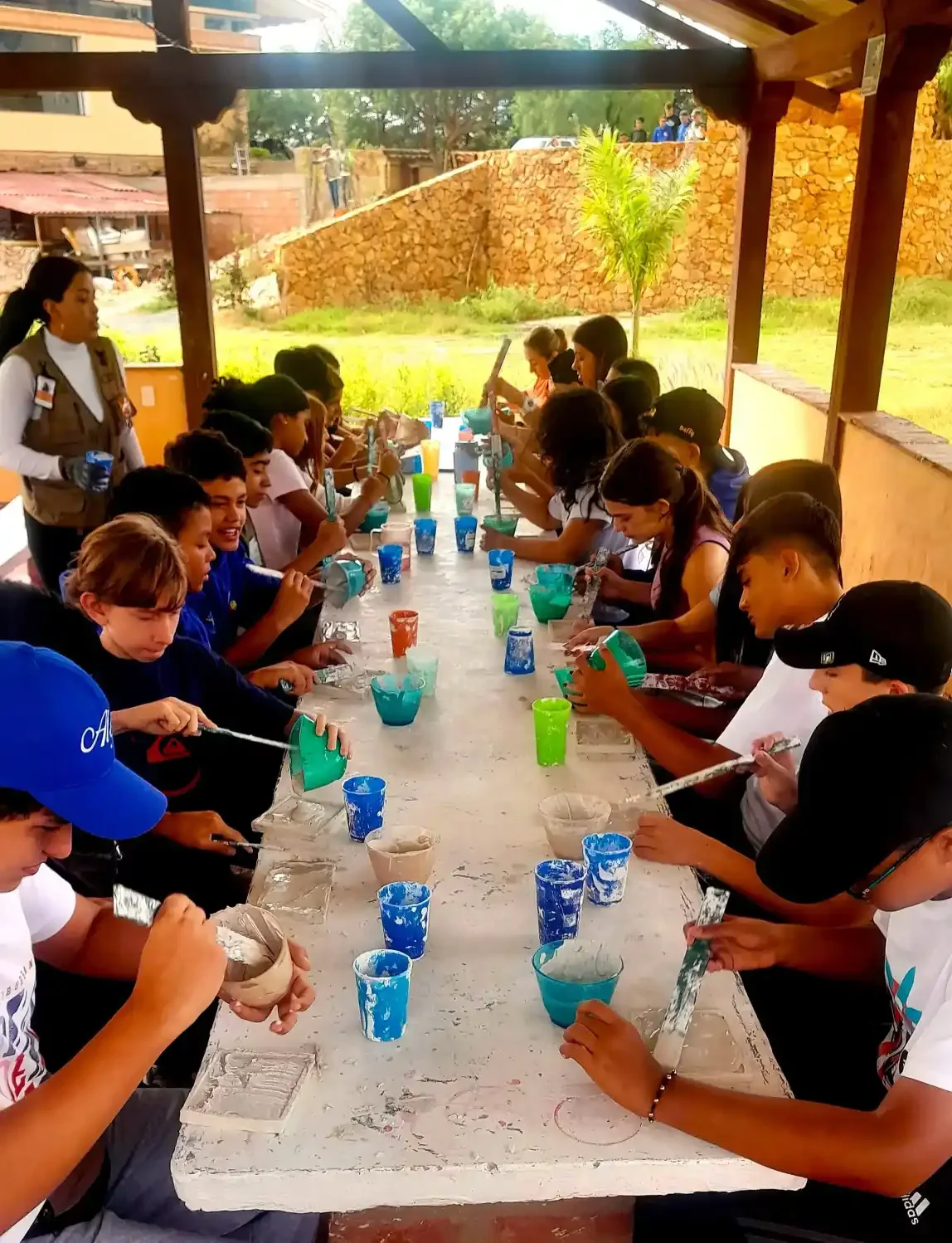 Colegio Alemán — Taller de Fósiles en el Centro de Investigaciones Paleontológicas - Villa de Leyva
