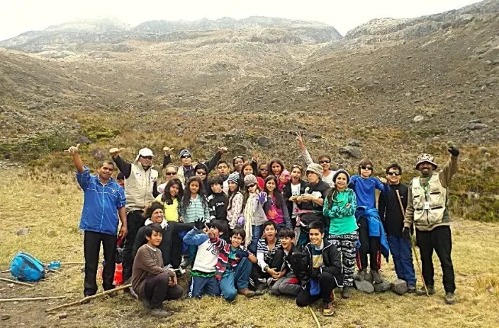 Colegio Luis Horacio Gómez — Ascenso al Nevado de Santa Isabel