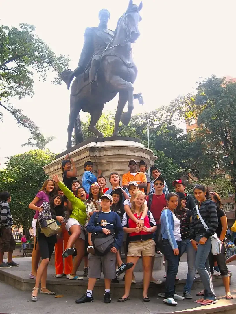 Parque Bolívar en Medellín