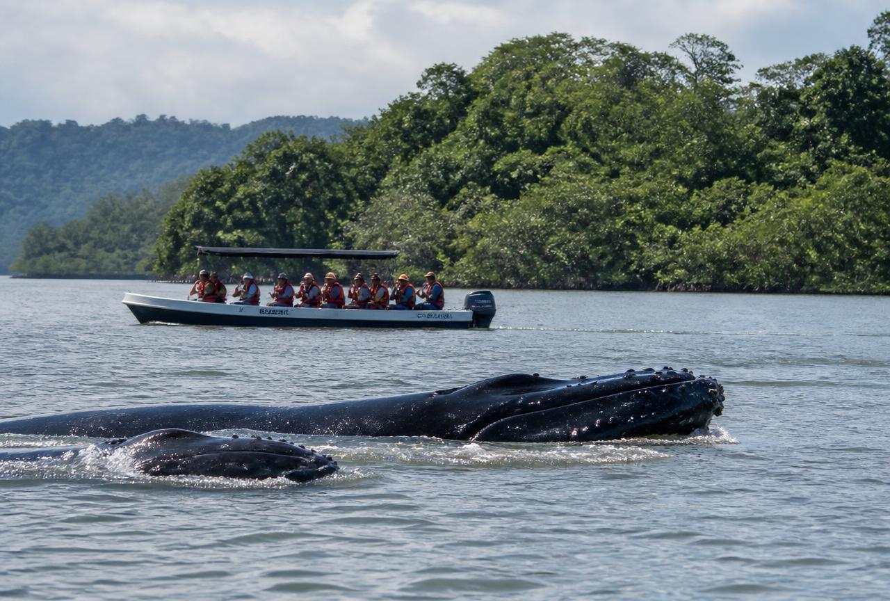 Ballenas en Bahía Málaga / Buenaventura