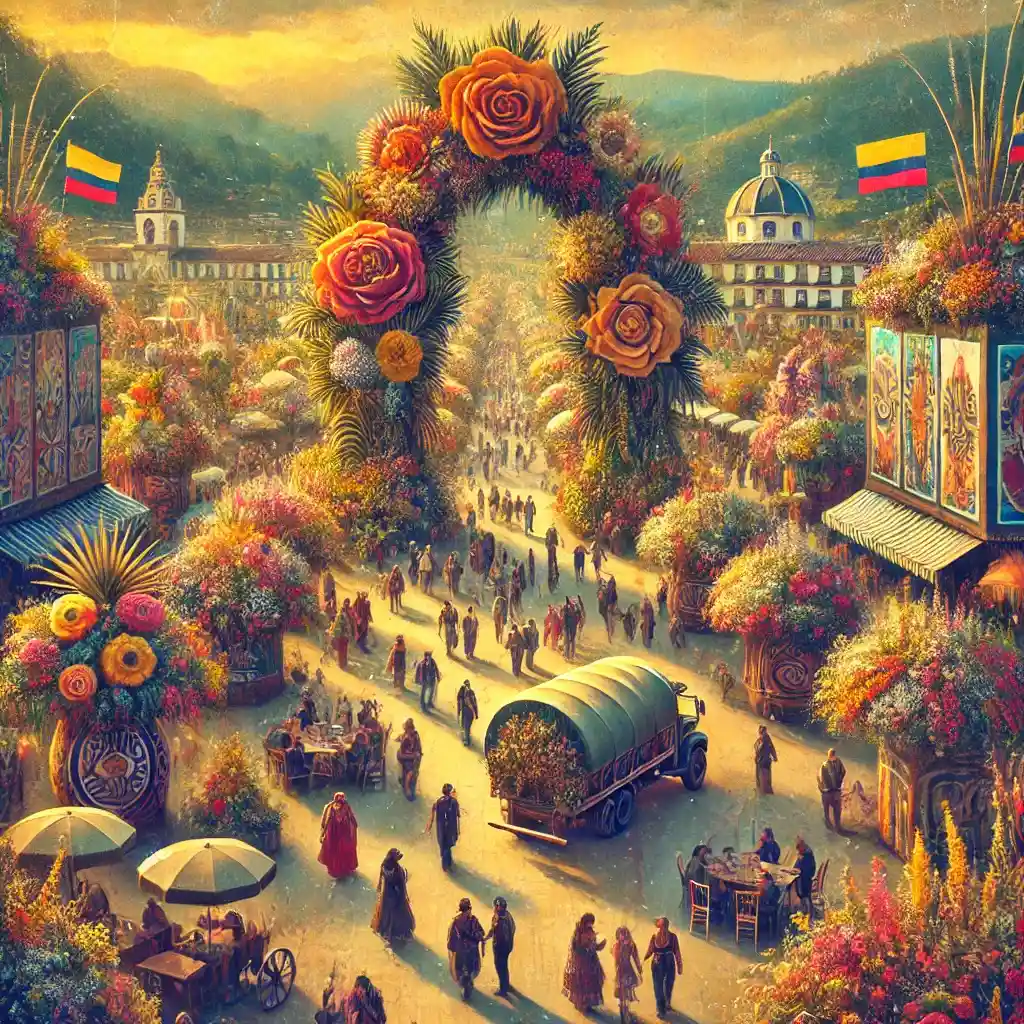 donde se celebra la feria de las flores