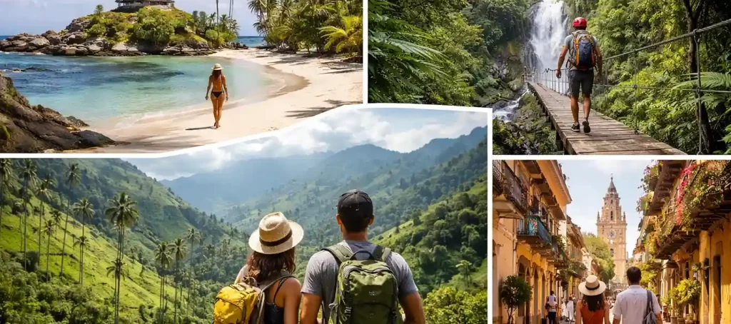 Guía completa de los mejores lugares para visitar en Colombia según tu estilo de viaje con la asesoría de Ecolombia Tours.