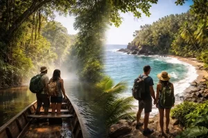 Planifica tu expedición: Amazonas vs Pacífico. Comparamos traslados en lancha y logística aérea para que reserves con total seguridad.