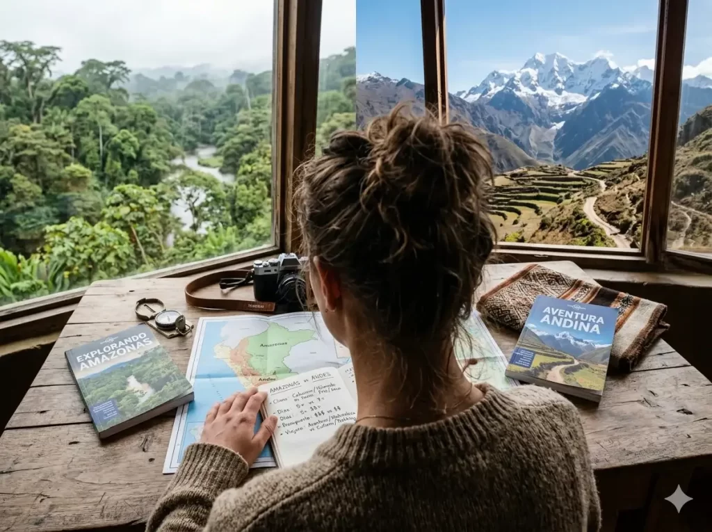 Guía comparativa: Región Amazonas vs Región Andina. Analizamos presupuesto, clima y logística para ayudarte a elegir tu destino ideal en Colombia.